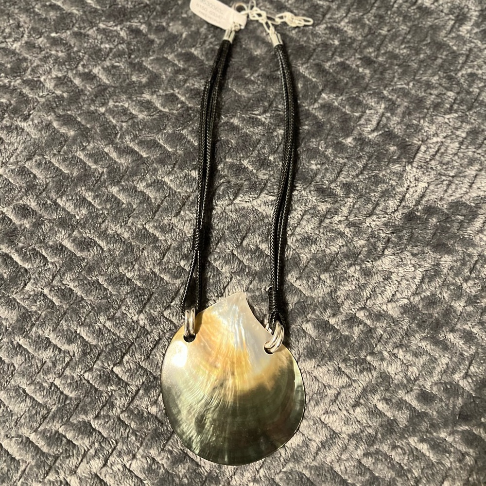 Free People Shell Pendant Necklace